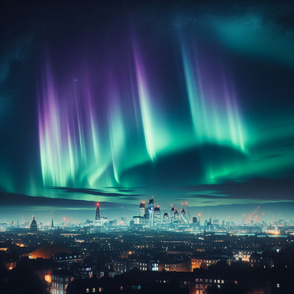 Northern Lights in the City: When the Sky Danced Above London